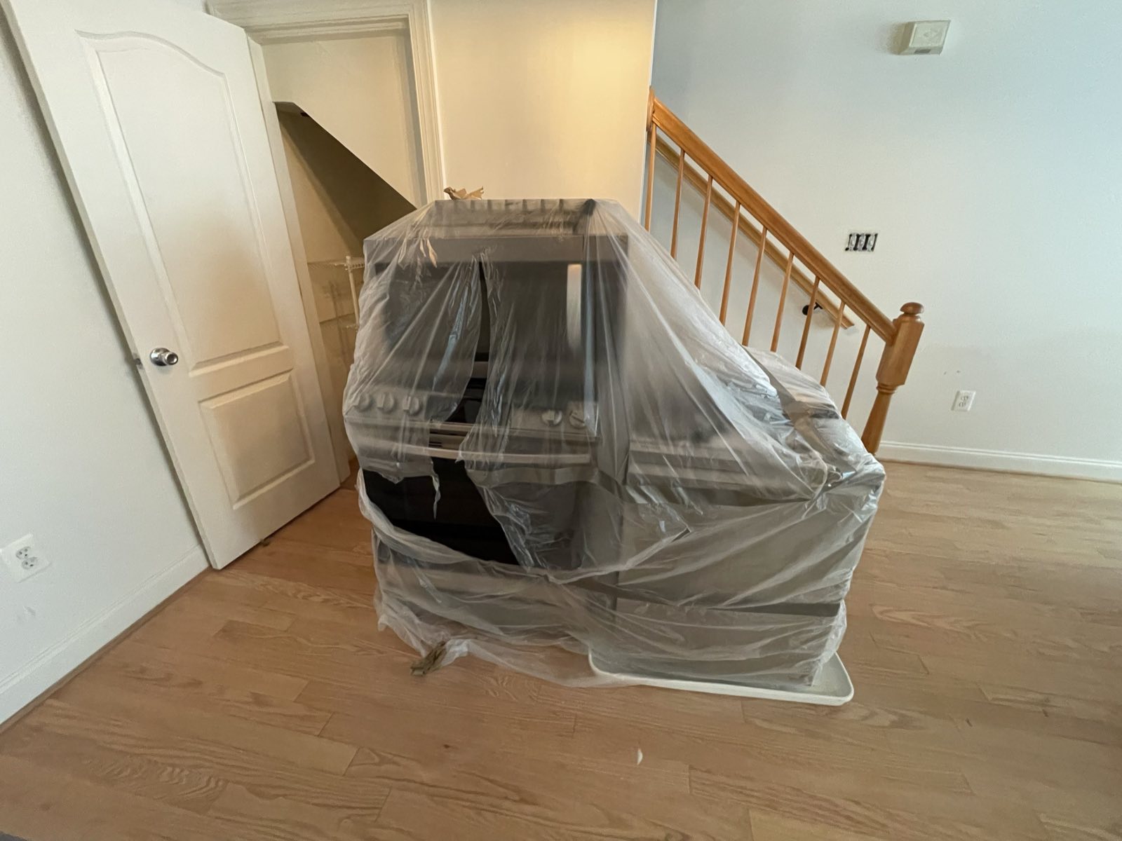 After restoration: active ceiling leak emergency water response on a documented Gaithersburg, MD restoration project by Restoration Doctor.
