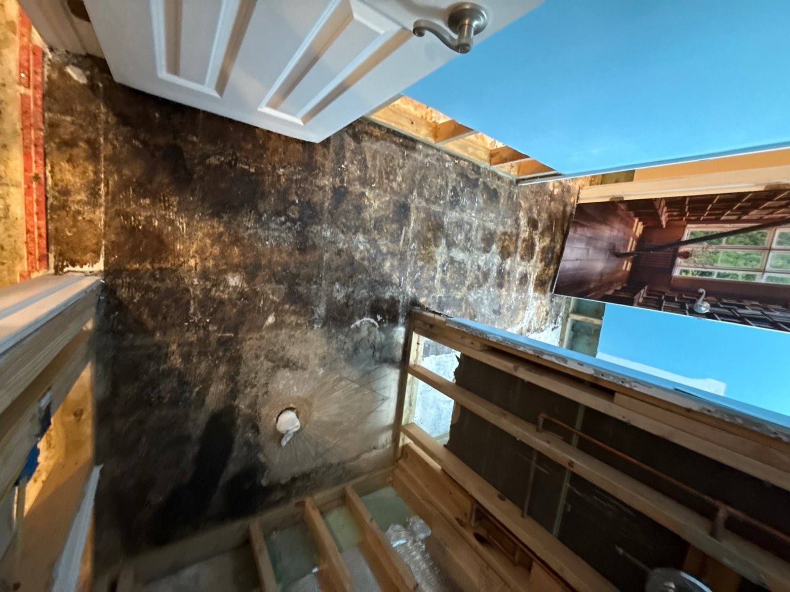 After restoration: mold remediation & selective demolition on a documented Arlington, VA restoration project by Restoration Doctor.